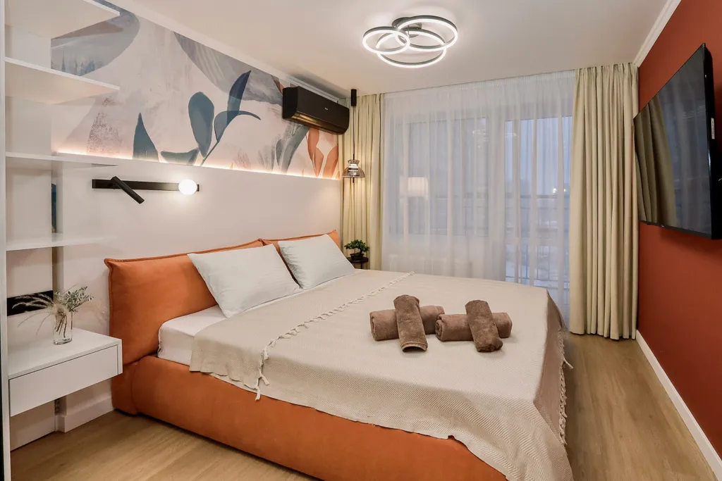 Дизайнерская студия премиум-класса c великoлепным видом для двоиx