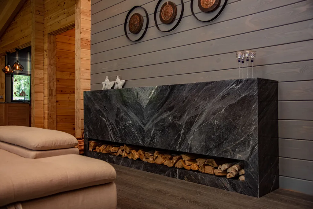 Шале Гнездо с бассейном и сауной