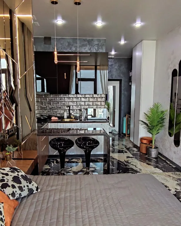 Современные апартаменты с уникальной крышей и потрясающими видами