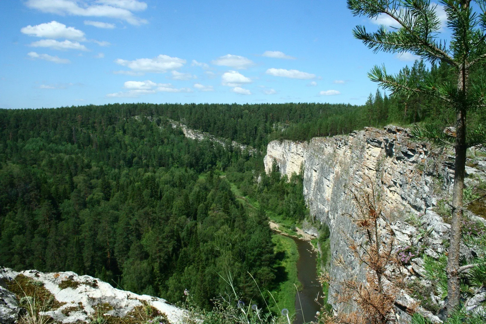 Уральские горы Миасса.