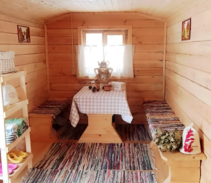 Уютный дом с панорамным видом, просторной территорией и баней