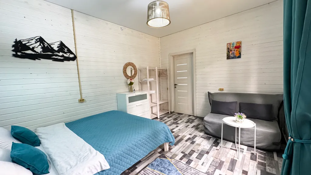 Шале Макси - уютный дом с двумя спальнями и кухней-гостиной