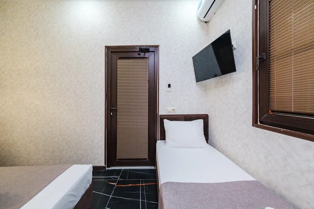 Двухместный бюджетный номер с двумя раздельными кроватями