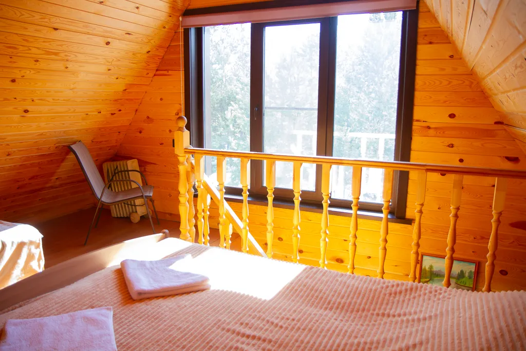 Домик на Байкале в скандинавском стиле