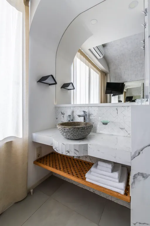 ЛАЙТ БЛЮ ДИЗАЙН-СТУДИЯ | 30 м² | Уют в стиле ростик с горным пейзажем!