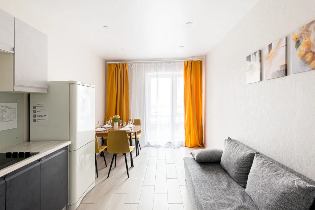 Просторная с гостиничным сервисом в Новом городе, бесконтактно