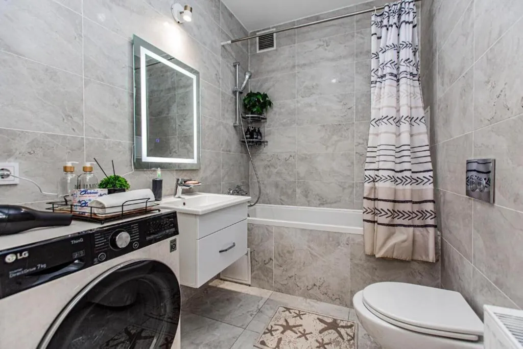 1-ком квартира Bayhouse в ЖК Абай 130 для 5-х  гостей