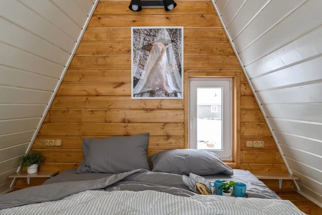 Уютный домик A-Frame