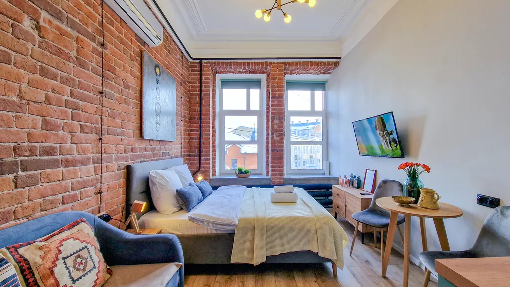 Квартира Квартира GoldenRing-Apartments: Студия с видом на Филармонию и башню — Ярославль