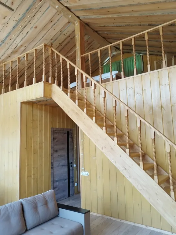 Дом 80m2 — чан, кухня, собственный берег реки