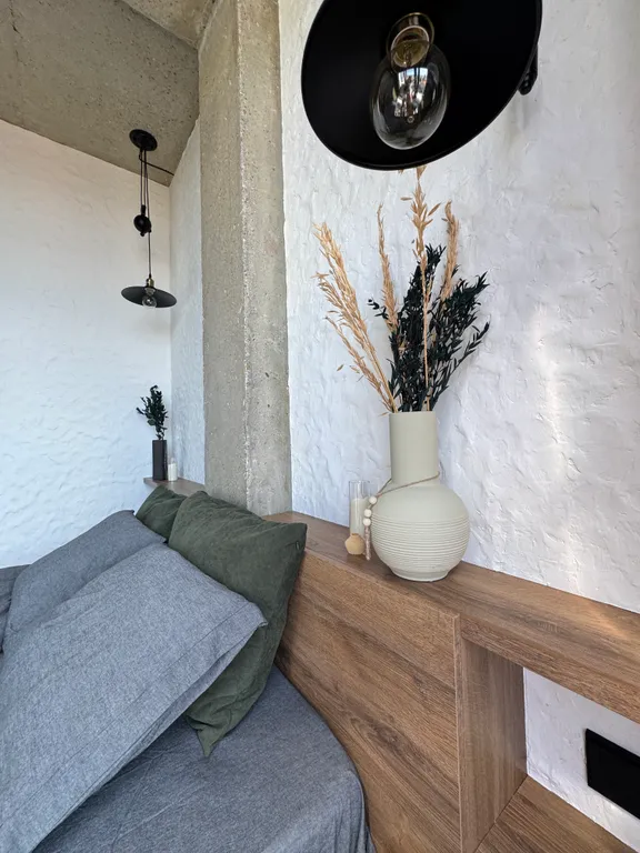 Квартира Большая 1к квартира в стиле эко-лофт, с панорамным видом на море — Геленджик