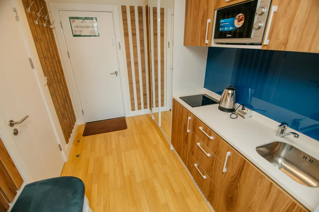 Студия с видом на море