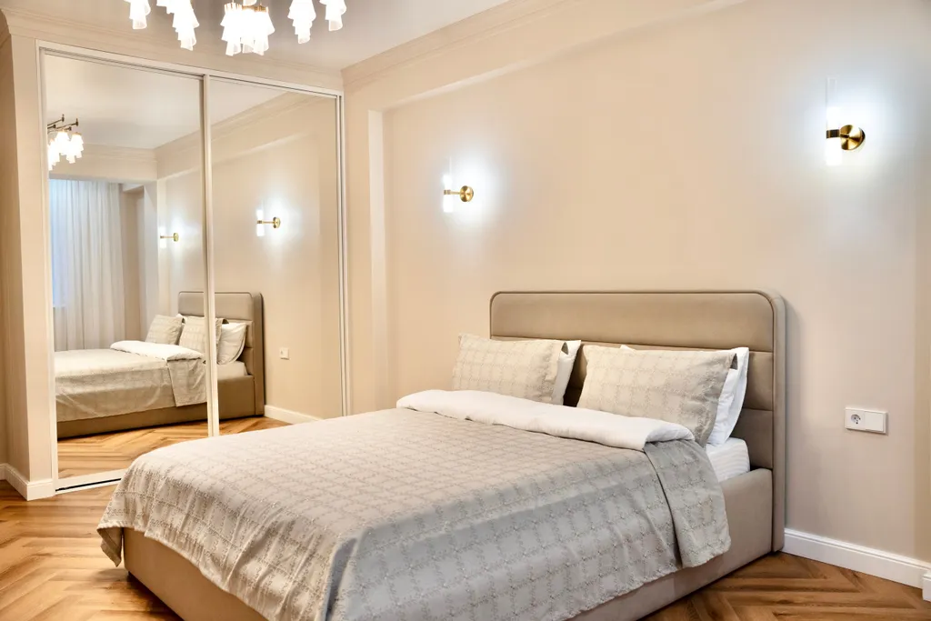 Уютные апартаменты в новом доме с видом на горы