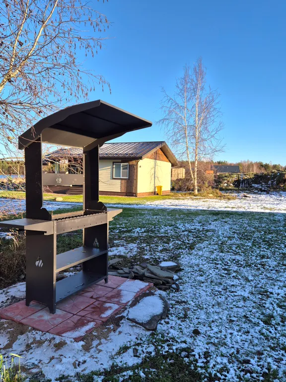 Коттедж Уютнейший дом с роскошным видом на озеро и пляжем.Карелия совсем рядом — Ларионово