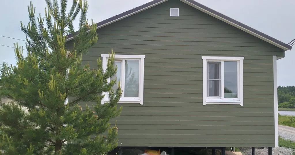 Уютный домик Островок с баней на дровах