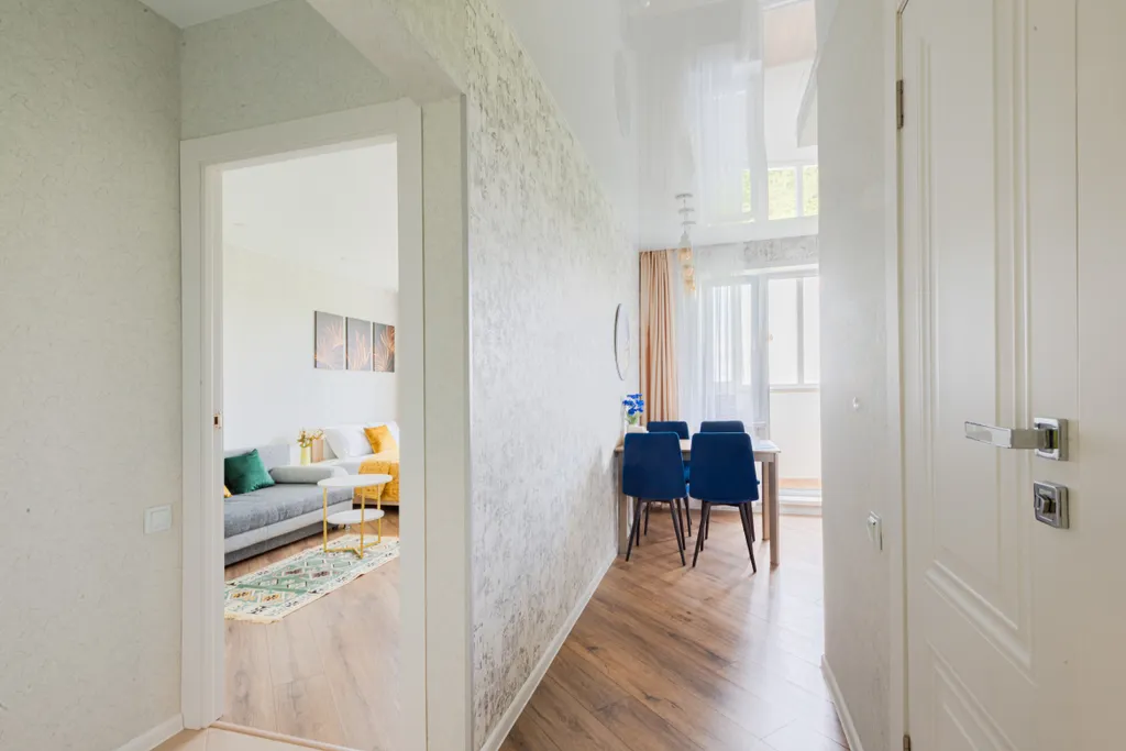 Уютная в новом микрорайоне, с гостиничным сервисом бесконтактно