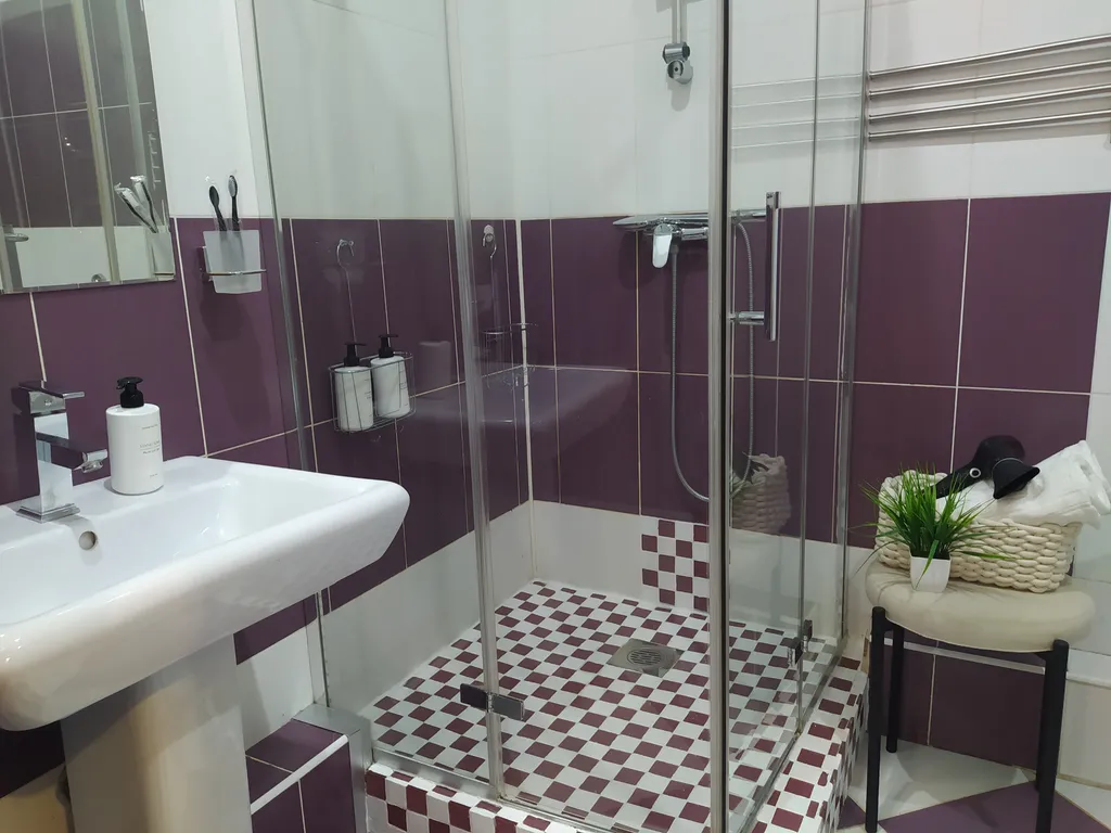 Квартира у аквапарка с видом на кремль