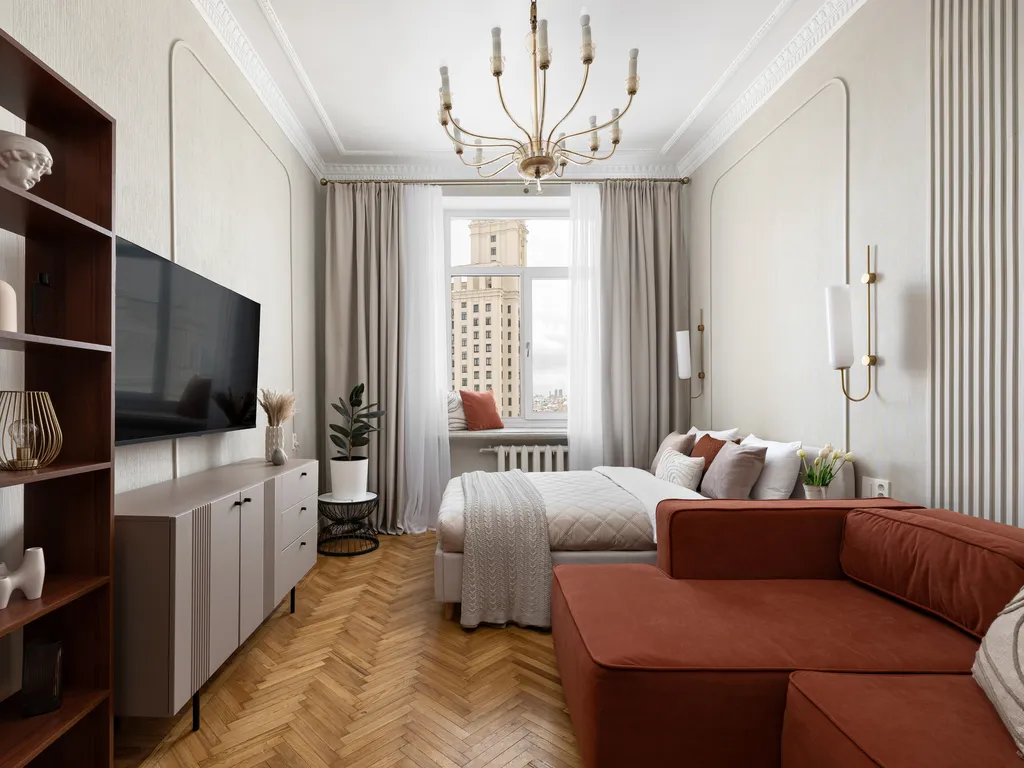 Квартира Элегантная квартира в высотке на котельнической набережной — Москва