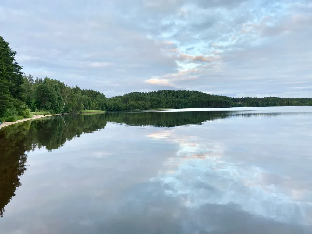 Коттедж Гостевой дом у озера в сосновом бору — Половина