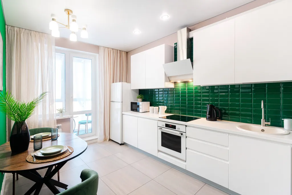 Евро-двушка в новом ЖК - до 3 гостей