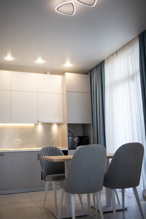 Дизайнерская 1-комнатная квартира в ЖК Дюльбер