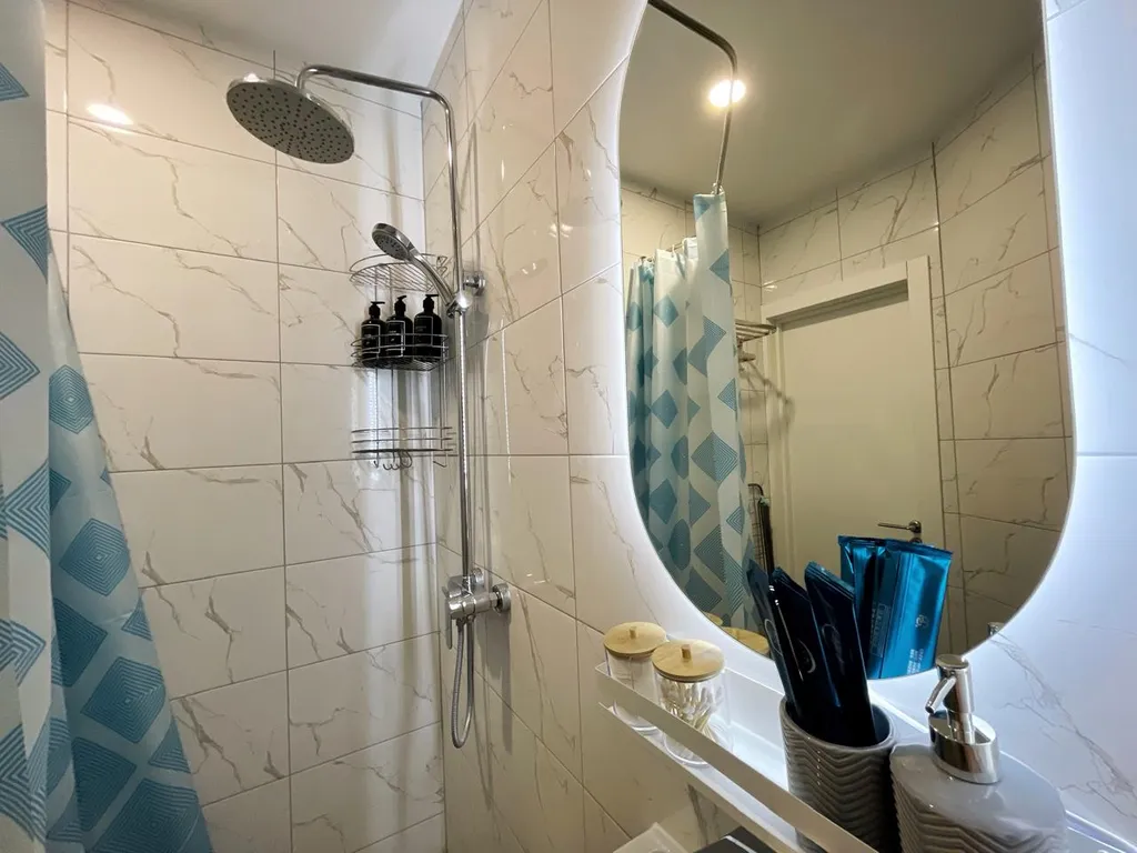 Апартаменты с видом на горы в 3 минутах до пляжа