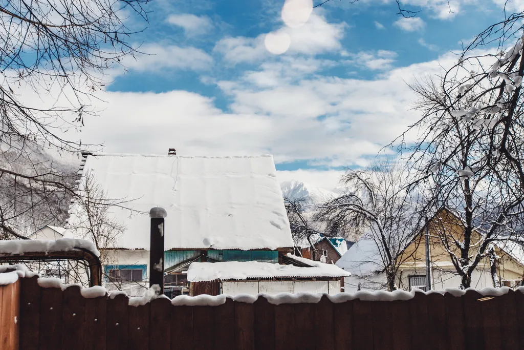 Уютное пространство в горах Green House