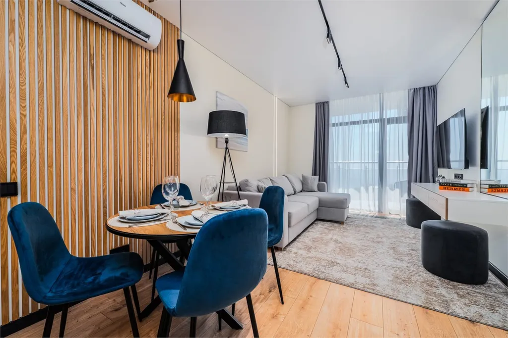 Апартамент 2к Golden Time с прямым видом на море