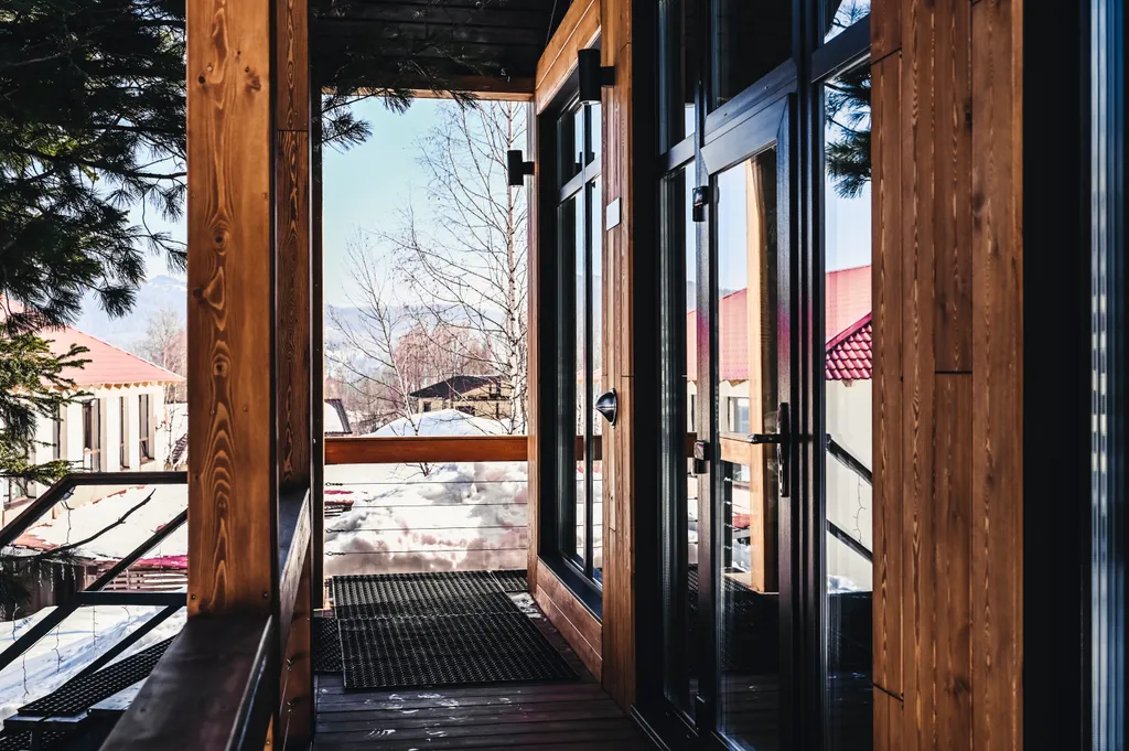 Барнхаус Chamonix c панорамными окнами