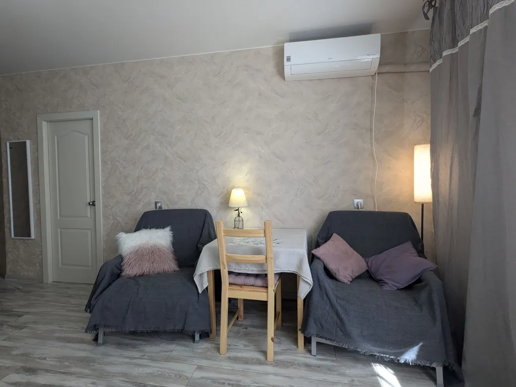 Уютная просторная квартира с большой кухней-гостиной