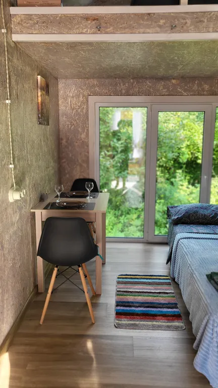 Дачный домик Tiny gray house