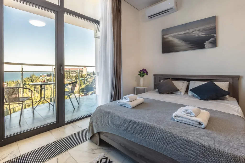 Апартаменты с видом на море в Крымской резиденции