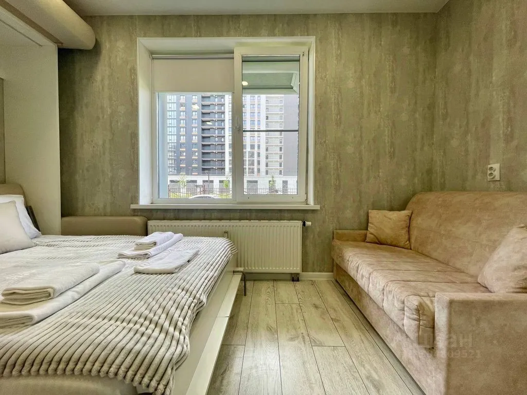 Квартира Квартира Студия комфорт Московская-Звездная Аэропорт — Санкт-Петербург