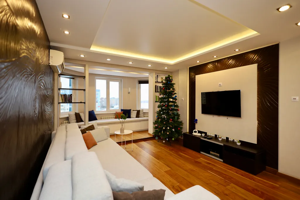 Просторная квартира для большой компании