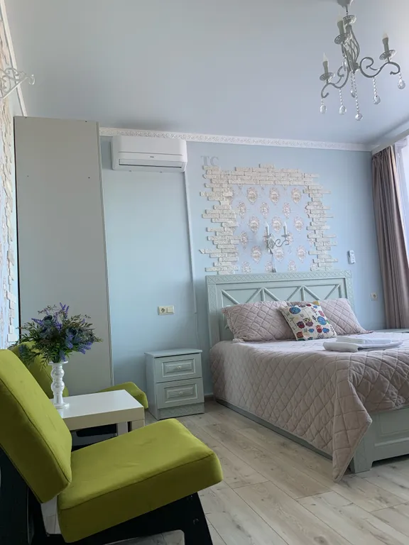 Двухместные номера с уникальным дизайнерским решением.