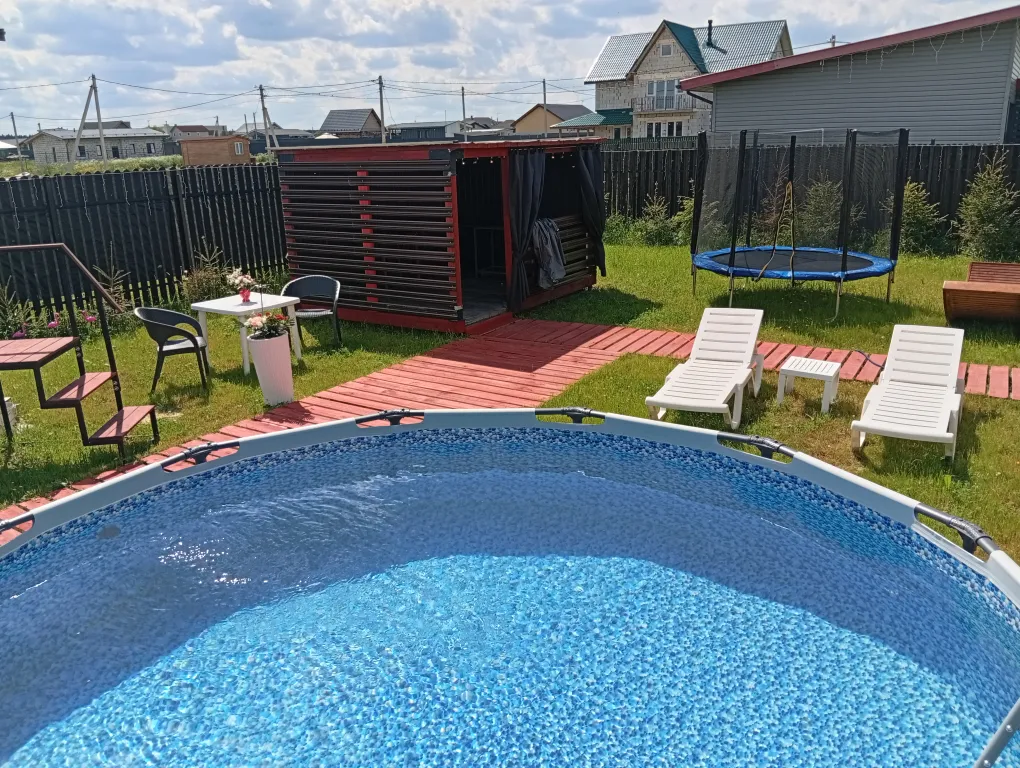 Дом 130m2 — чан, кухня, Wi-Fi