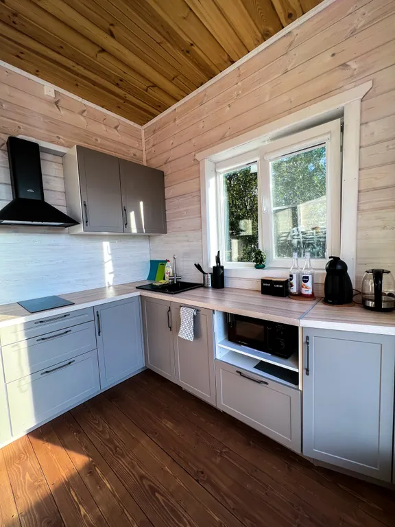 Коттедж с панорамным видом на реку