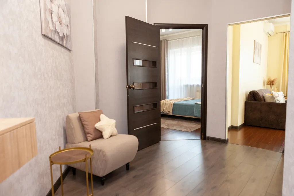 Большая квартира в современном доме на 15 этаже