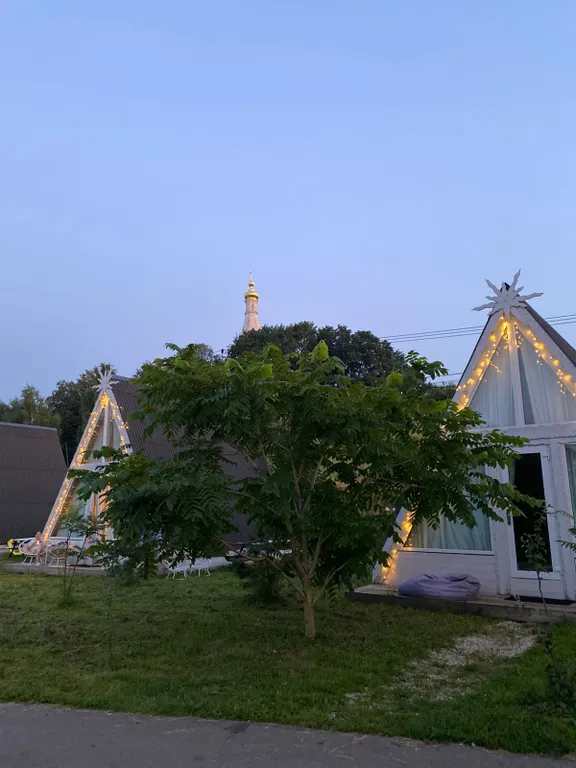 Уютный домик A-Frame