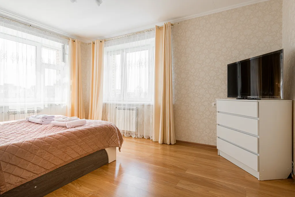 Апартамент у залива с гостиничным сервисом бесконтактно