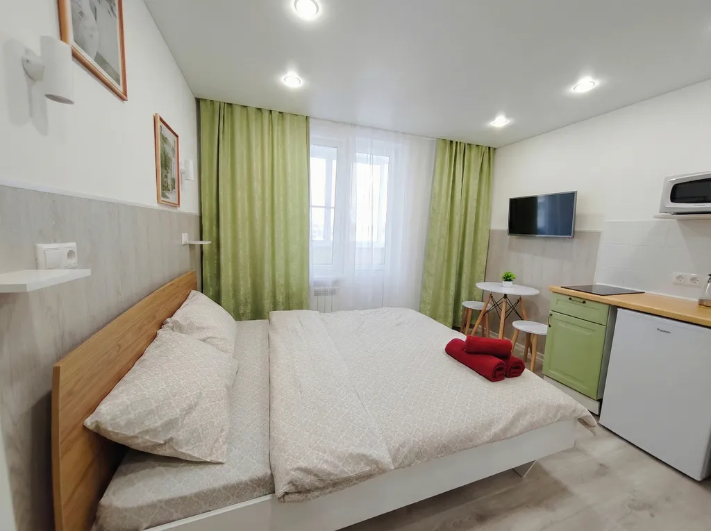 Уютная студия с лоджией