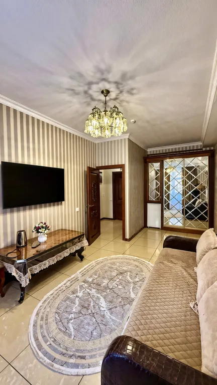 Квартира Квартира Семейный номер с горной рекой под балконом — Ахты