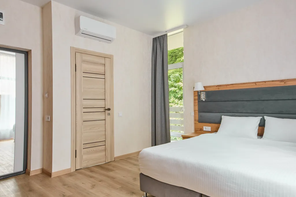 Двухместный апартамент стандарт с мини-кухней и балконом