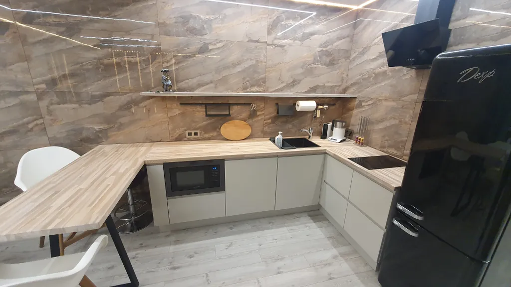 Зелёная студия в центре города для деловых поездок и семейного отдыха