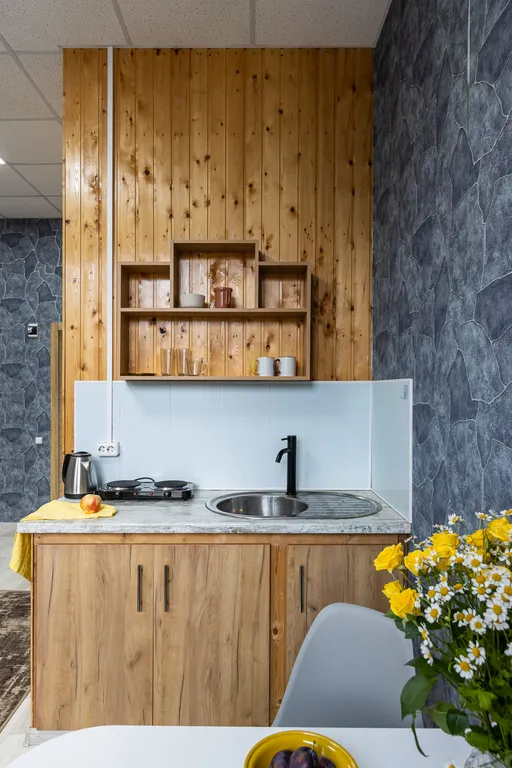 Двухместные апартаменты с кухней