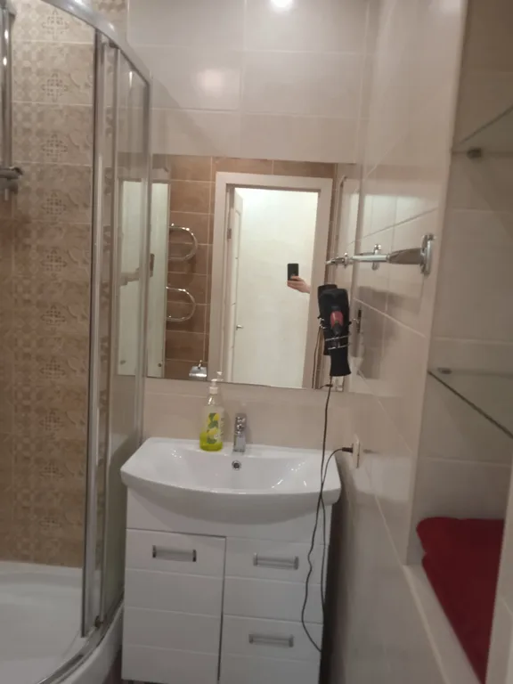 Апартаменты 40 м  с уютным балконом.