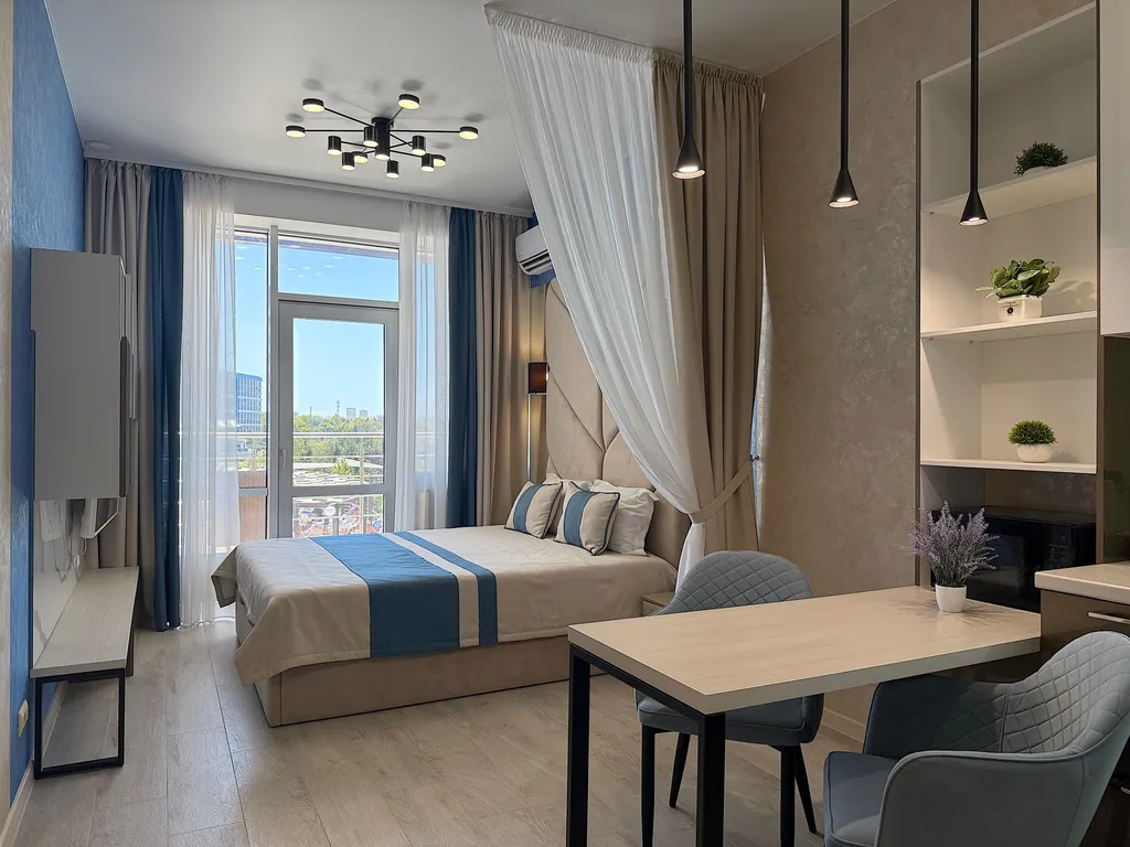 Апартаменты акваделюкс с бассейном и балконом n238a