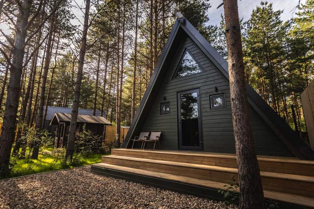 Коттедж Коттедж А-Фрейм грин — Павловский Посад