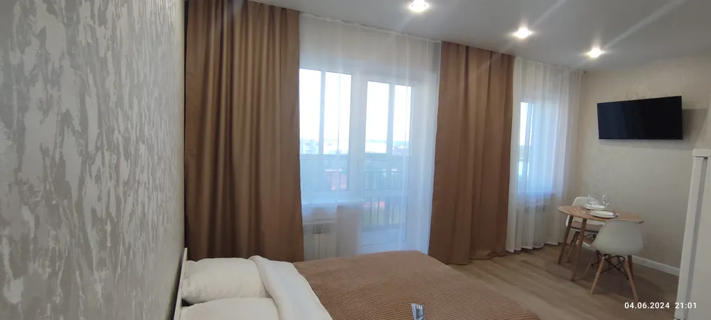 Уютная квартира с прекрасным видом на реку — аренда посуточно в Томск