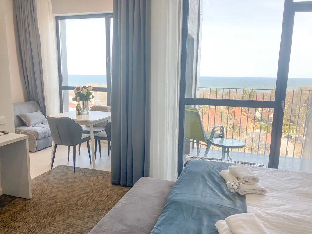 Квартира Квартира Сан Сити 3 с видом на море, в здании с Baltik spa — Светлогорск